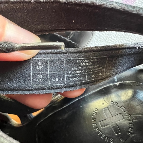 Dr. Martens lace up black wedges Docs size 7 - Picture 6 of 8